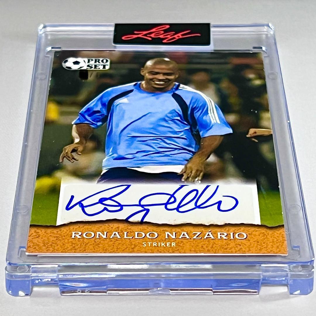 直筆サイン！世界限定6枚】ロナウド Leaf ブラジル代表 レアル