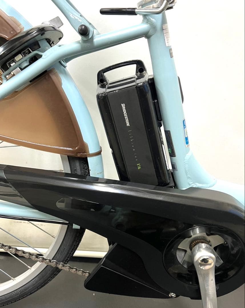 1年保証 送料無料　ブリヂストン　アシスタ　26インチ　水色　電動アシスト自転車