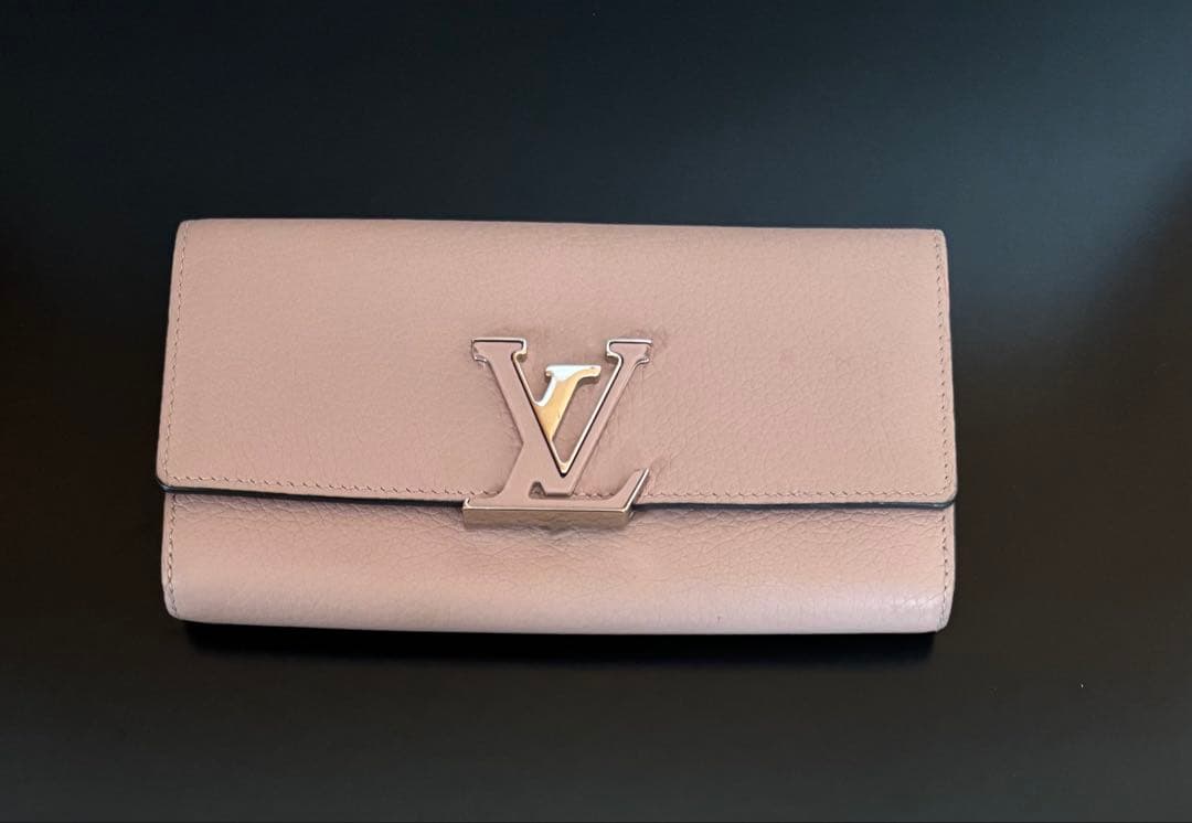 【美品】ルイヴィトン ポルトフォイユ・カプシーヌ ガレ 長財布