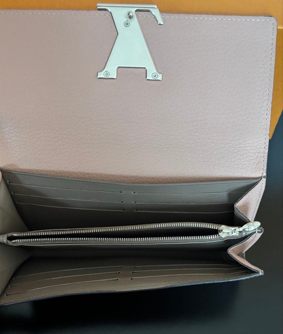 【美品】ルイヴィトン ポルトフォイユ・カプシーヌ ガレ 長財布