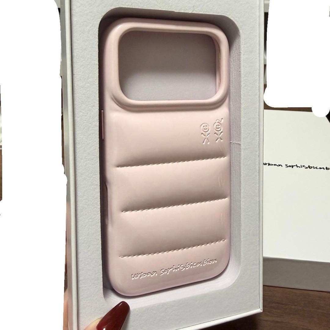 Urban Sophistication iPhone17proケース ピンク