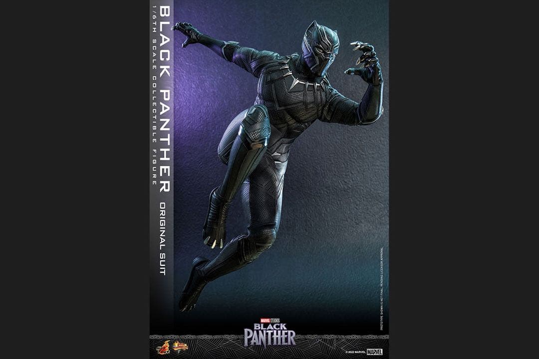 ホットトイズ　ブラックパンサー（オリジナル・スーツ）