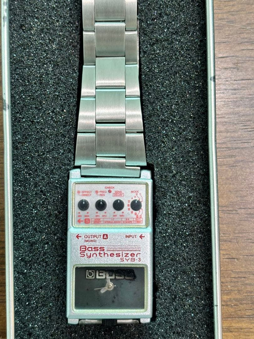 BOSS コンパクトエフェクター型 腕時計 ノベルティ おまけ付き 腕時計