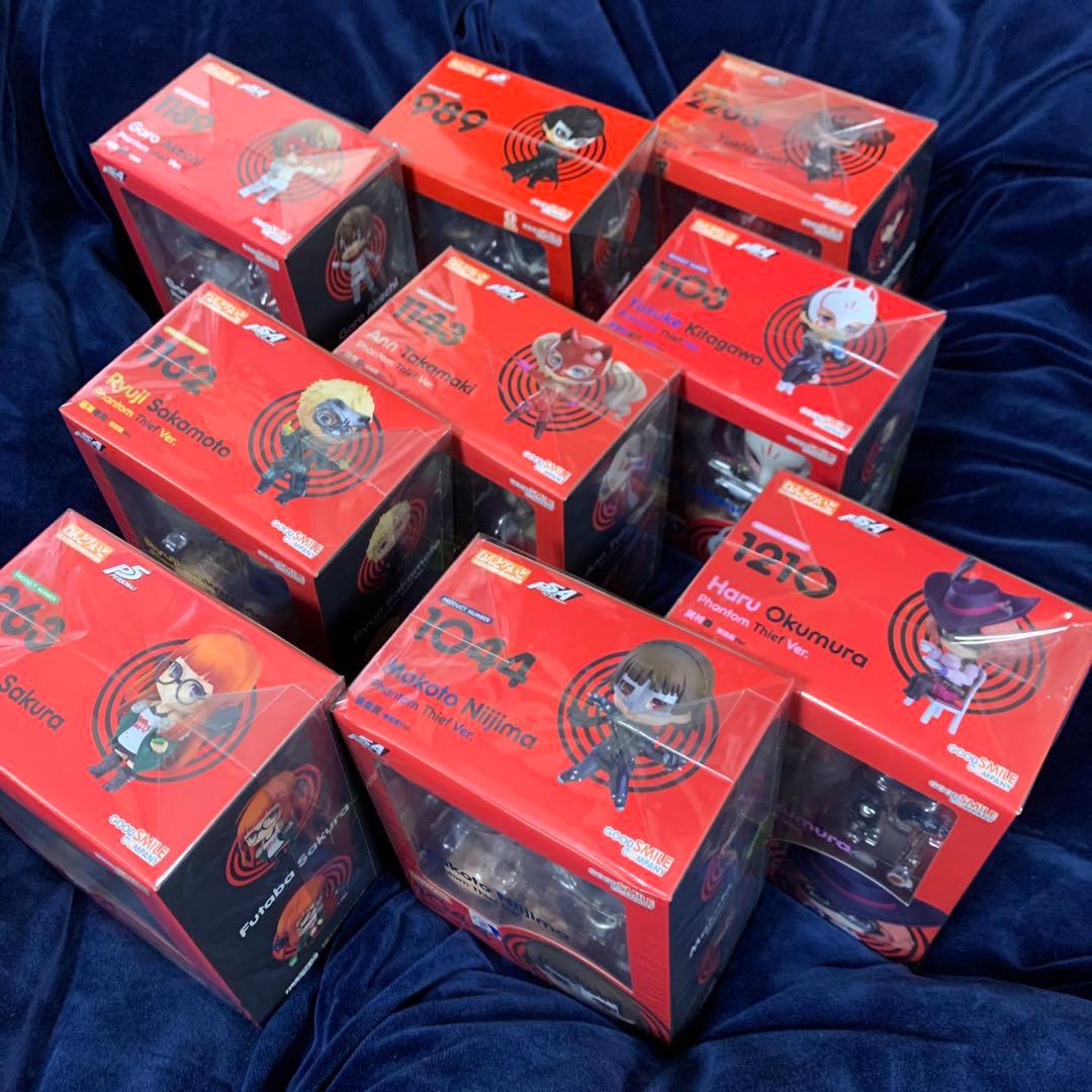 ペルソナ　ねんどろいど　p5 ペルソナ5 ジョーカー　明智五郎 フィギュア