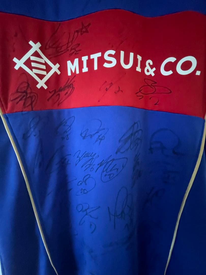 【FC東京ホームユニフォーム】新品タグ付き 当時在籍選手の直筆サイン入り