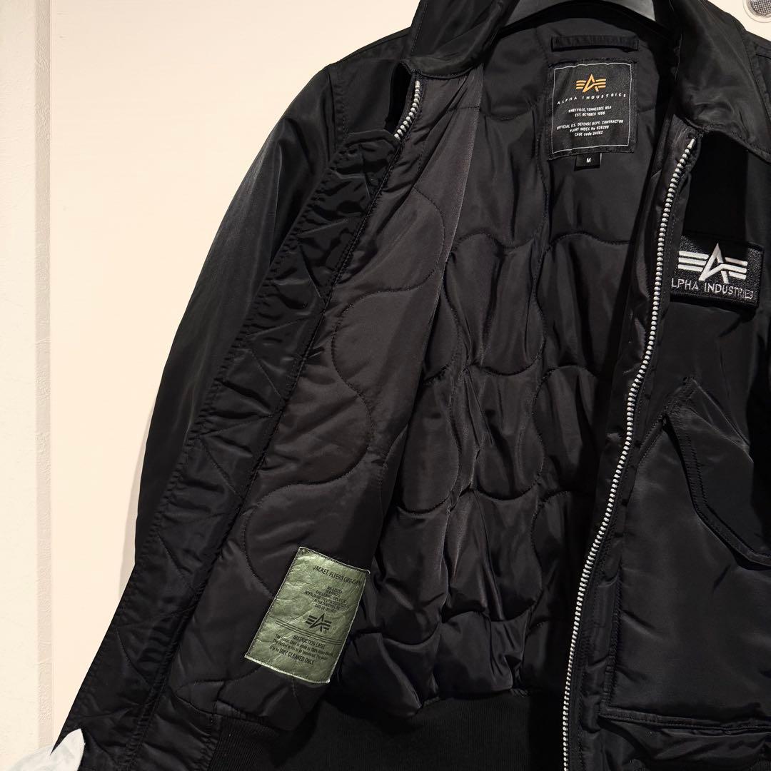 美品‼️アルファインダストリーズ フライトジャケット CWU-45P 米空軍 黒