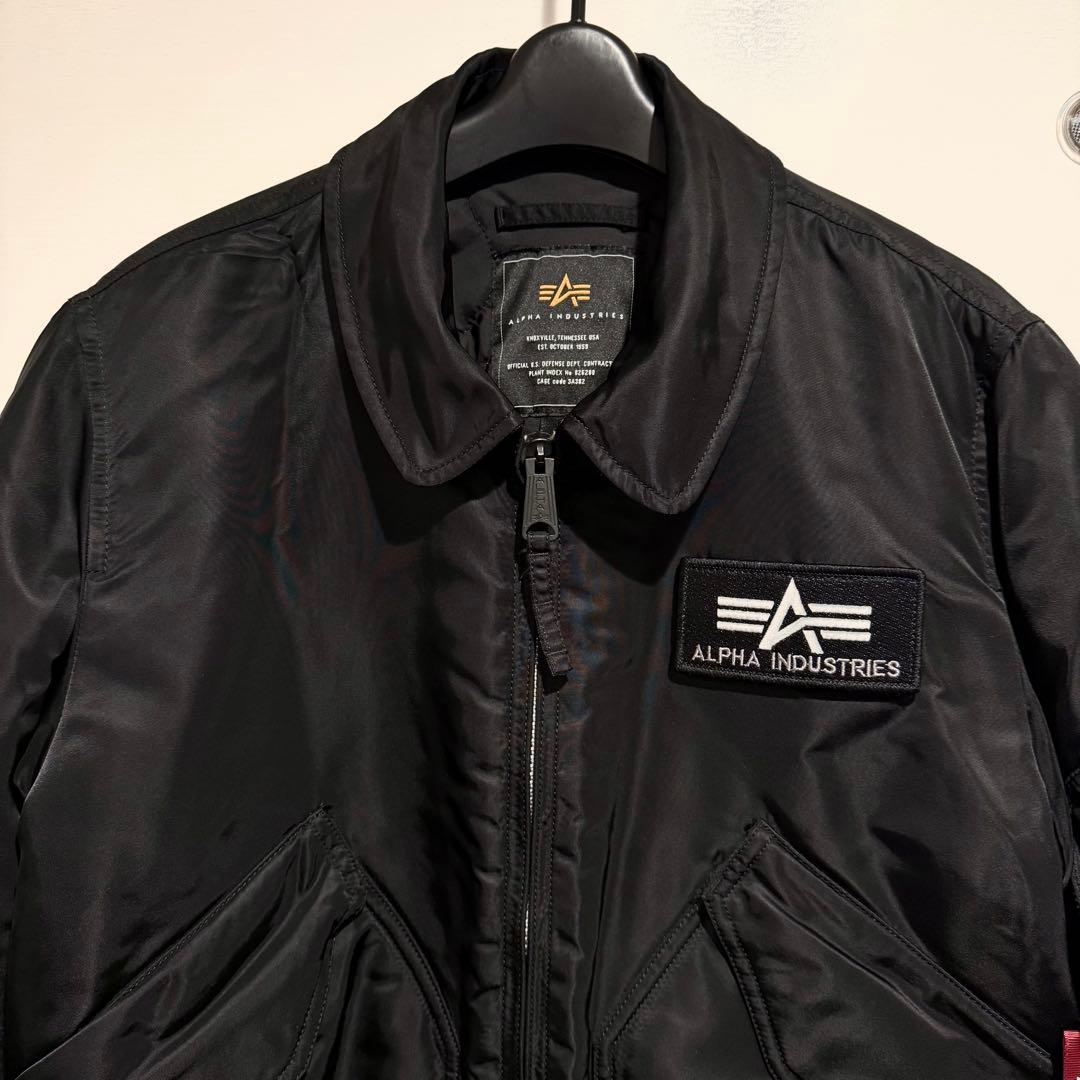 美品‼️アルファインダストリーズ フライトジャケット CWU-45P 米空軍 黒