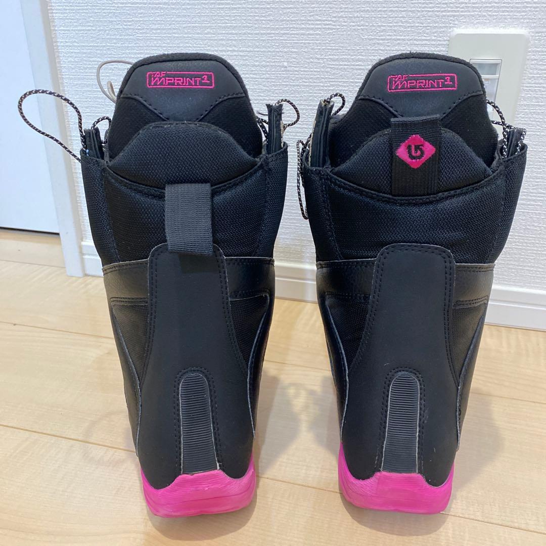 【美品_即日発送】BURTON スノボMINT-ASIAN FIT 22.5cm