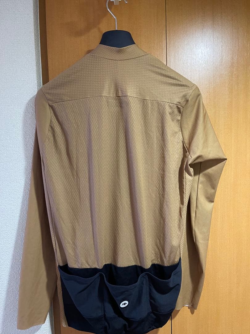 Mitsu ASSOS ブラウン サイクルジャケット サマーロングスリーブ