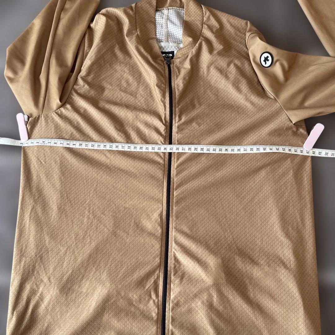 Mitsu ASSOS ブラウン サイクルジャケット サマーロングスリーブ
