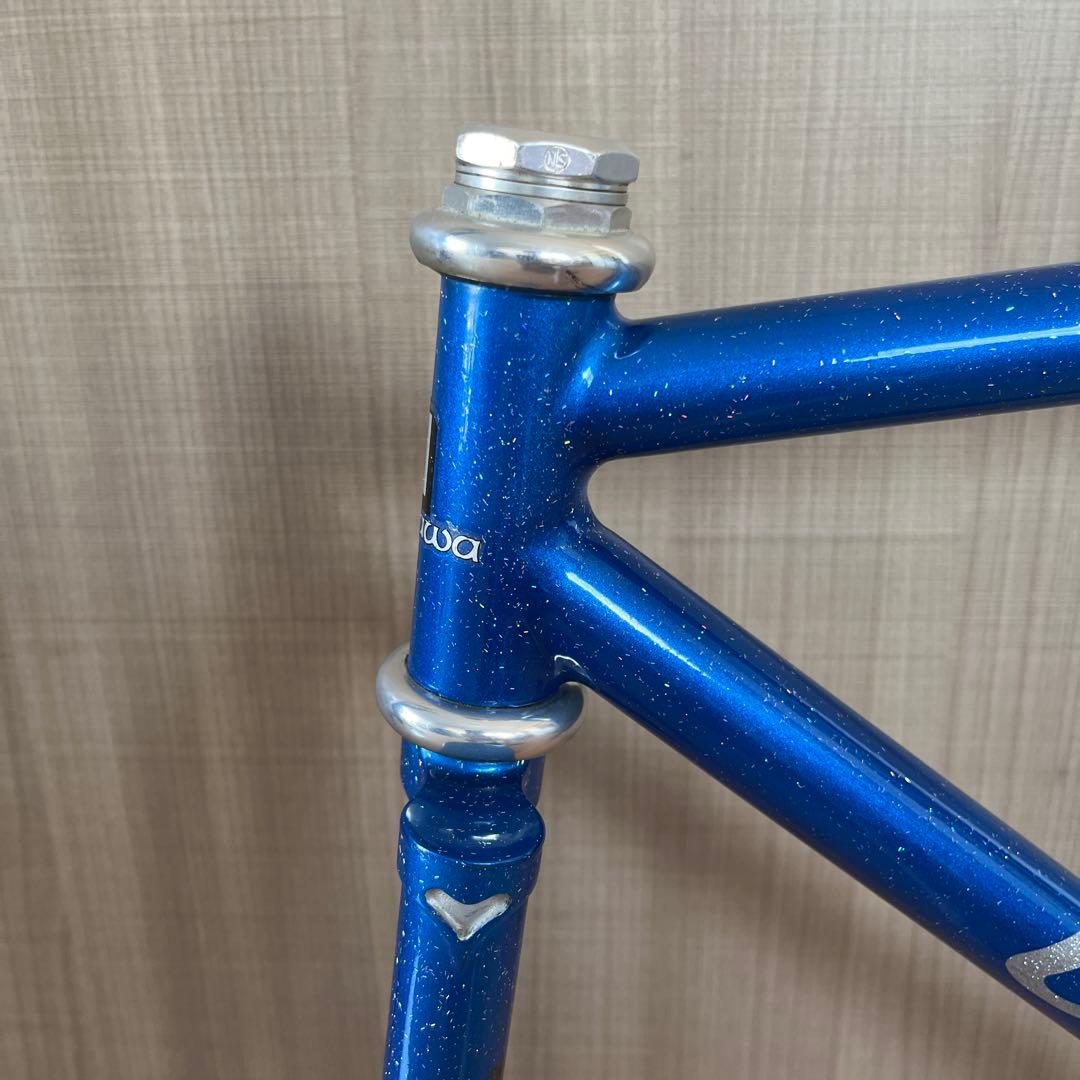 競輪NJS認定】UMEZAWAフレーム 49cm Hattaヘッド&BB付き - メルカリ