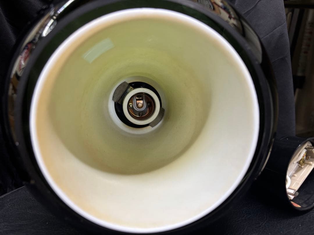 National ガラス製ペンダントライト 70年代物 レトロ ヴィンテージ