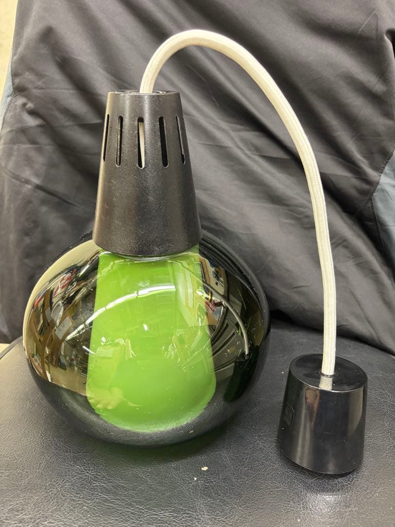 National ガラス製ペンダントライト 70年代物 レトロ ヴィンテージ