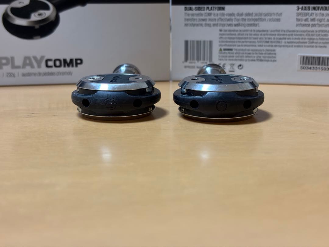 Wahoo 新型SPEEDPLAYチタンスピンドル換装品+NWシューズ用アダプタ