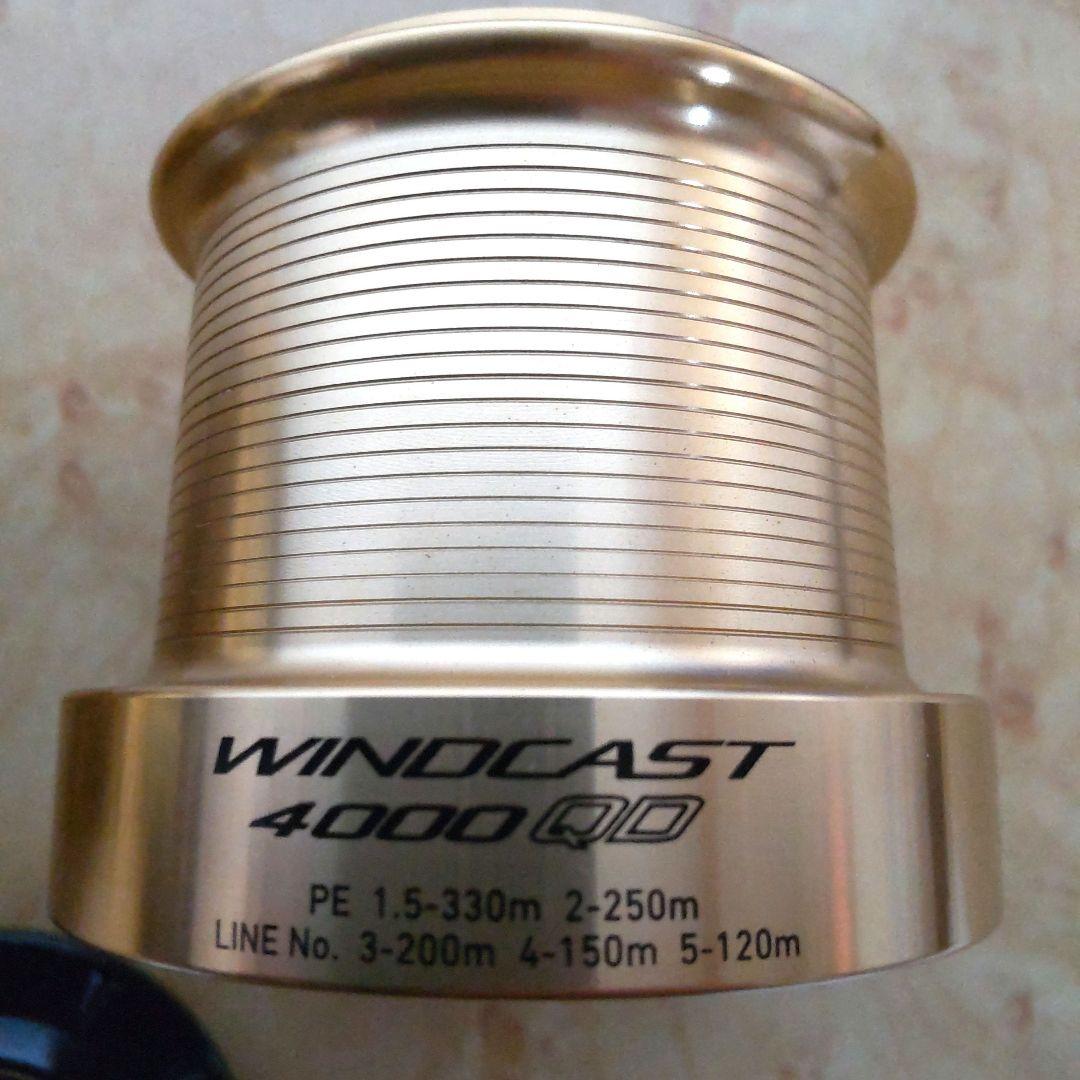 ダイワ 10 ウィンドキャスト 4000 QD 中古美品 ②