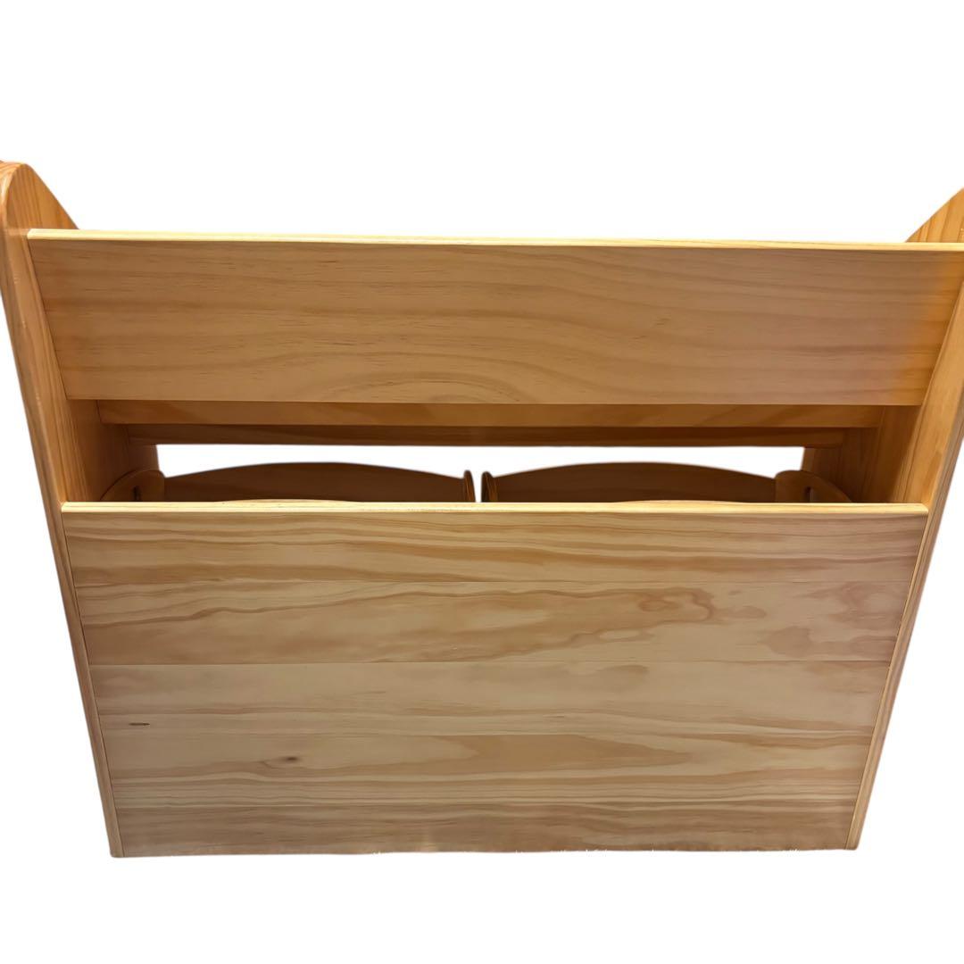 タンスのゲン 現役ママが考えた おもちゃ収納 絵本ラック 3段 木製 ナチュラル