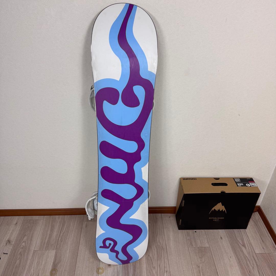 BURTON スノーボード 134cm ブーツ 23.5cm 三点セット