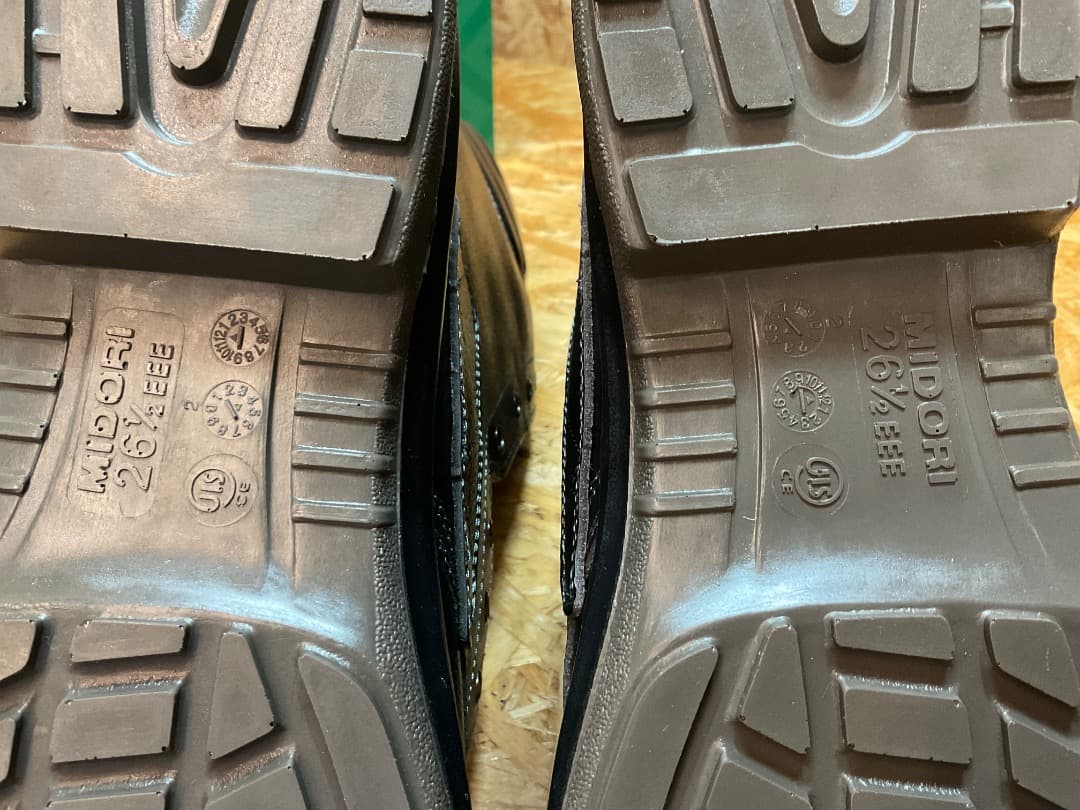 箱付 未使用品 ミドリ安全 PRM230F オールハトメ 安全靴 26.5EEE