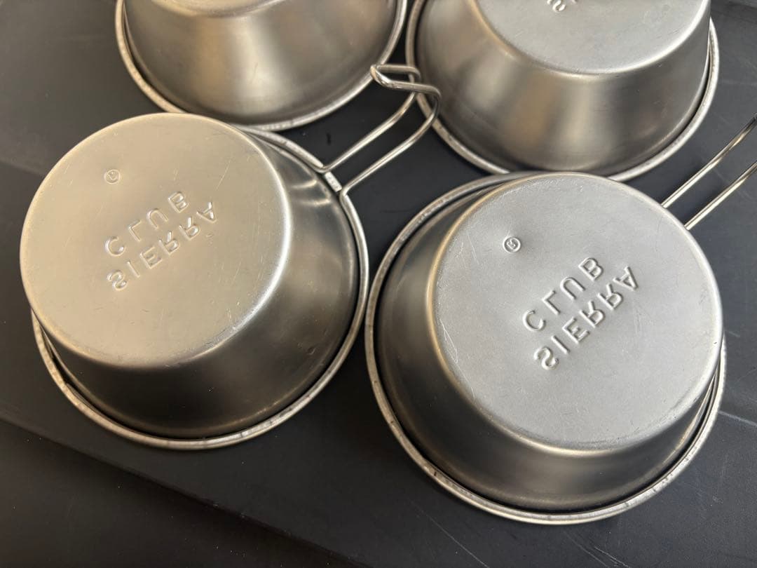 シェラクラブ Sierra Club シェラカップ 4個セット