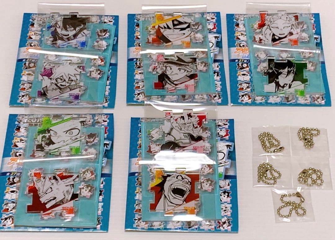 ヒロアカ 原画展 アクリルパズルコレクション 緑谷 爆豪 轟 ホークス