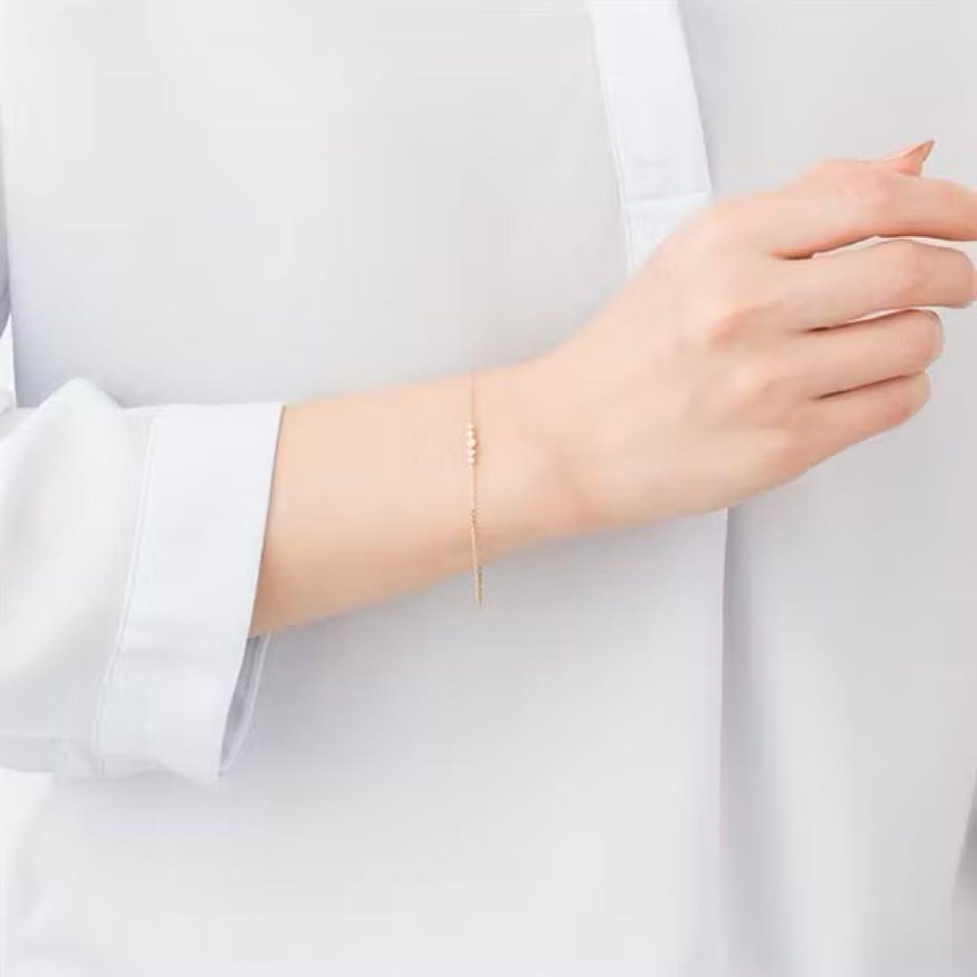 ４℃ K10イエローゴールド ブレスレット ※1/10まで値下げ