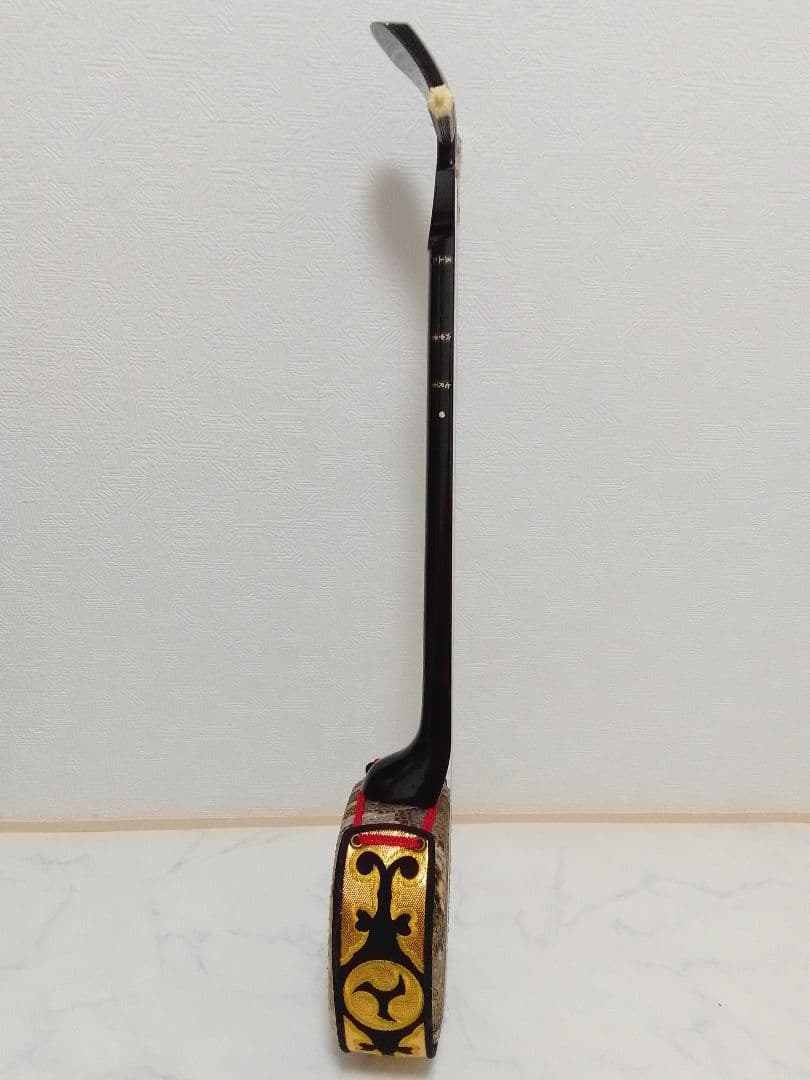 沖縄三線 本皮 強化張り 蛇皮 バッグ付 琉球 和楽器 本体