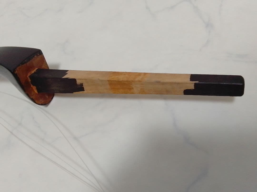 沖縄三線 本皮 強化張り 蛇皮 バッグ付 琉球 和楽器 本体