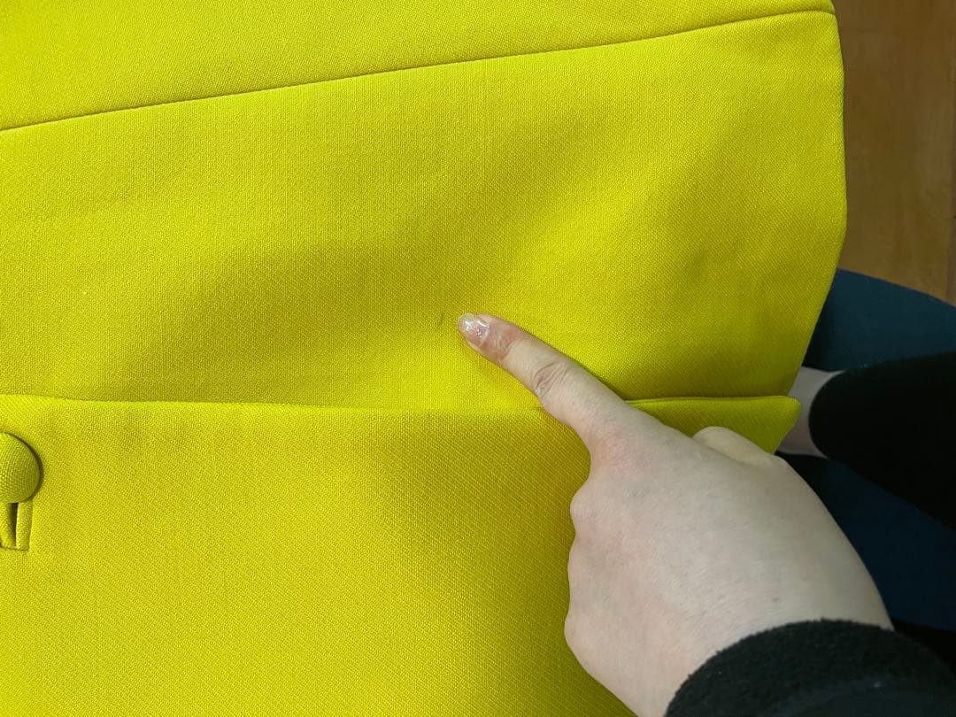 TARA JARMON イエロー コート フランス タラジャーモン TARA JARMON