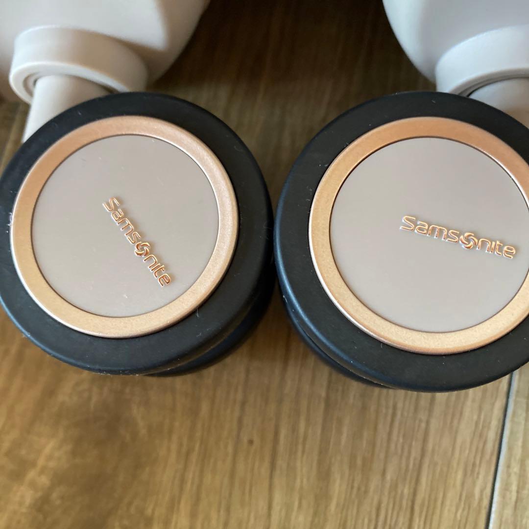 SNIDELコラボ Samsonite ベージュ キャリーケース