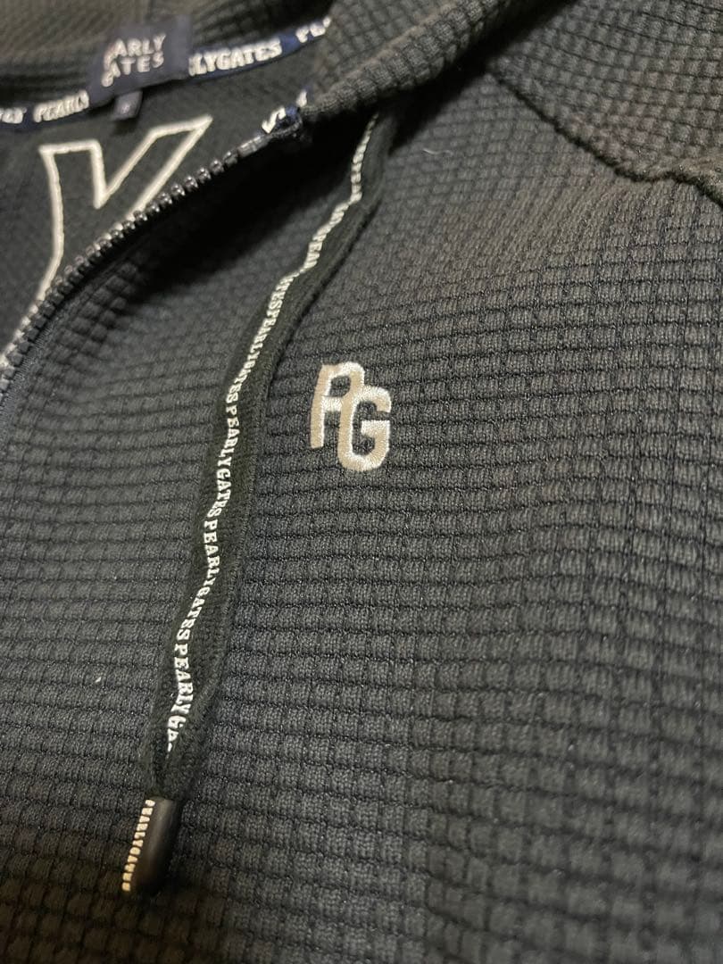 PEARLY GATES パーリーゲイツ メンズ パーカー サイズ5 ロゴ刺繍