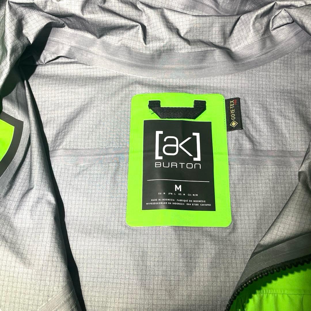 防風防水 BURTON AK TUSK JACKET【M】GORE-TEXPro
