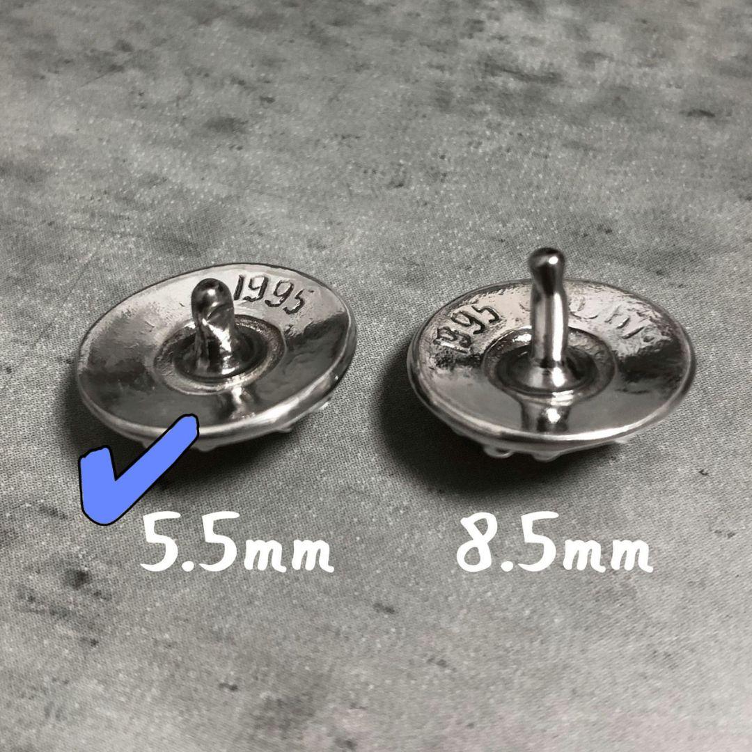 925 カスタム クロスボール コンチョ レザークラフト カシメ リベット