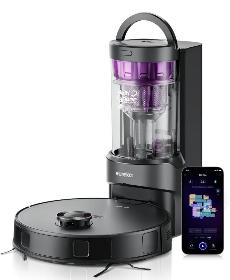 EUREKA ユーリカ E20PLUS ロボット掃除機 8000Pa