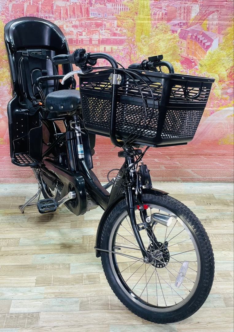 ZK3463 電動自転車 ブリヂストン アンジェリーノ 子供乗せ 20インチ