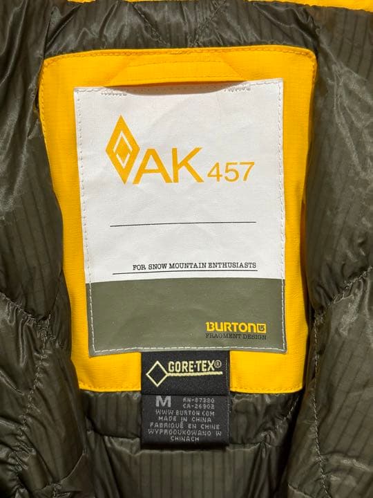 AK457 BURTON ゴアテックス バートン ダウンジャケット スノーボード