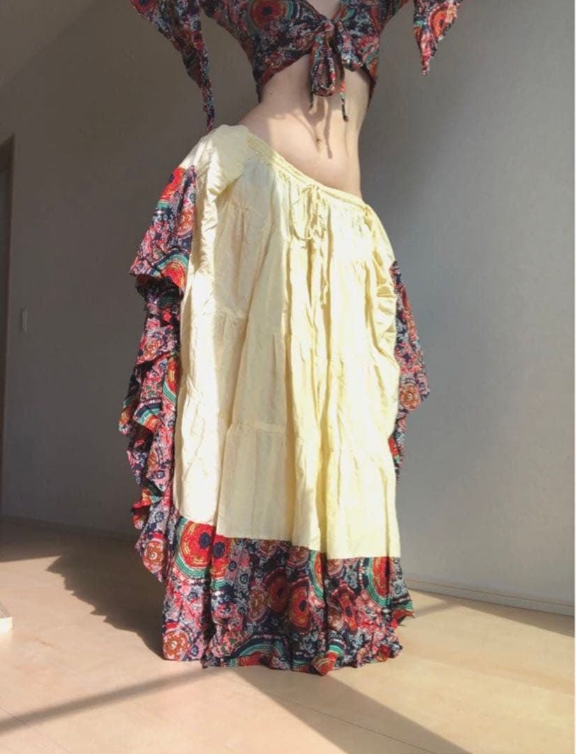 ジプシースカート　チョリセット、ベリーダンス衣装