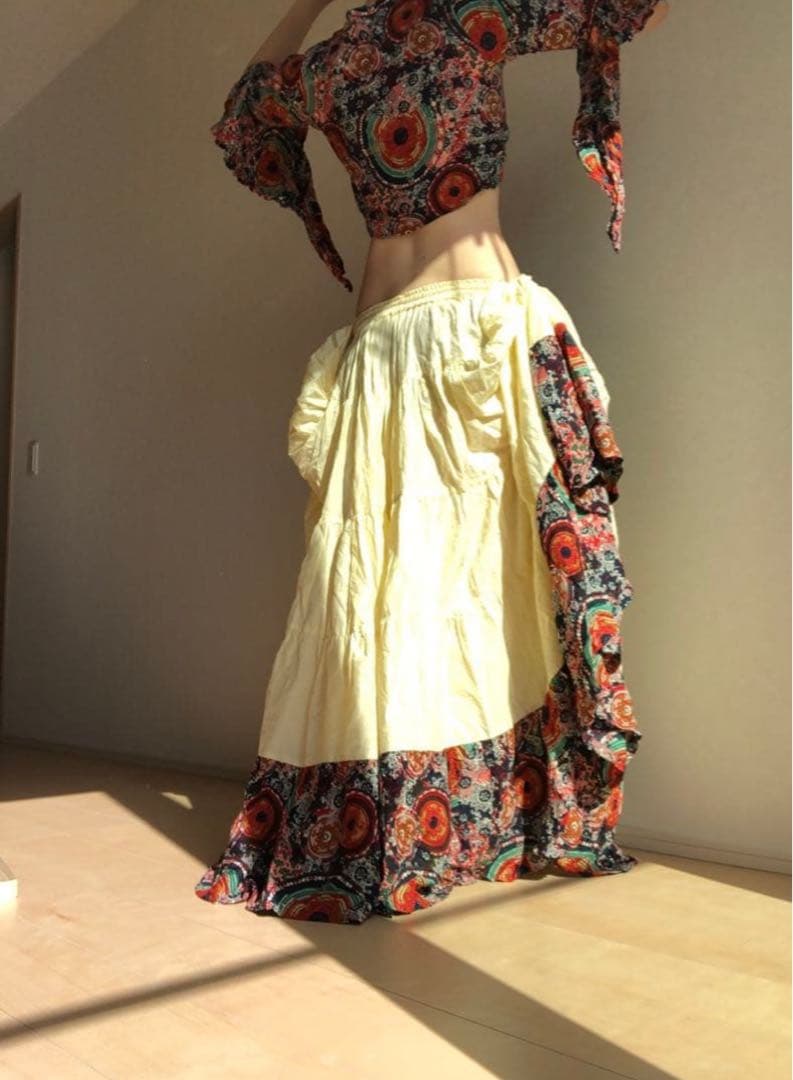 ジプシースカート　チョリセット、ベリーダンス衣装