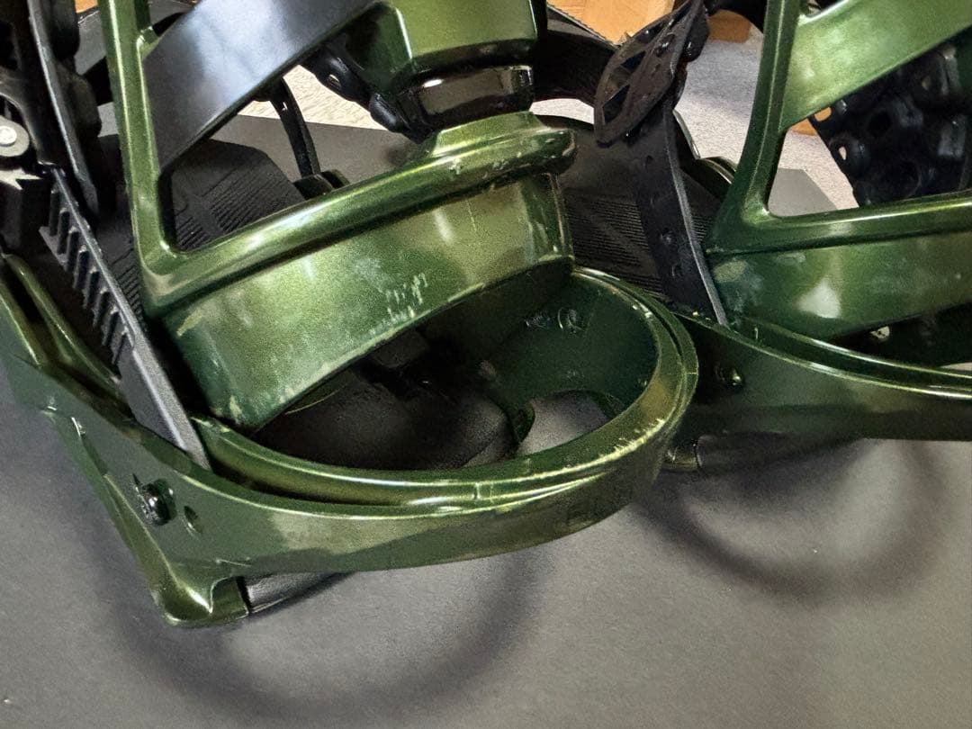 最終値下げ‼️バートンMISSION ビンディング Mサイズ オリーブグリーン