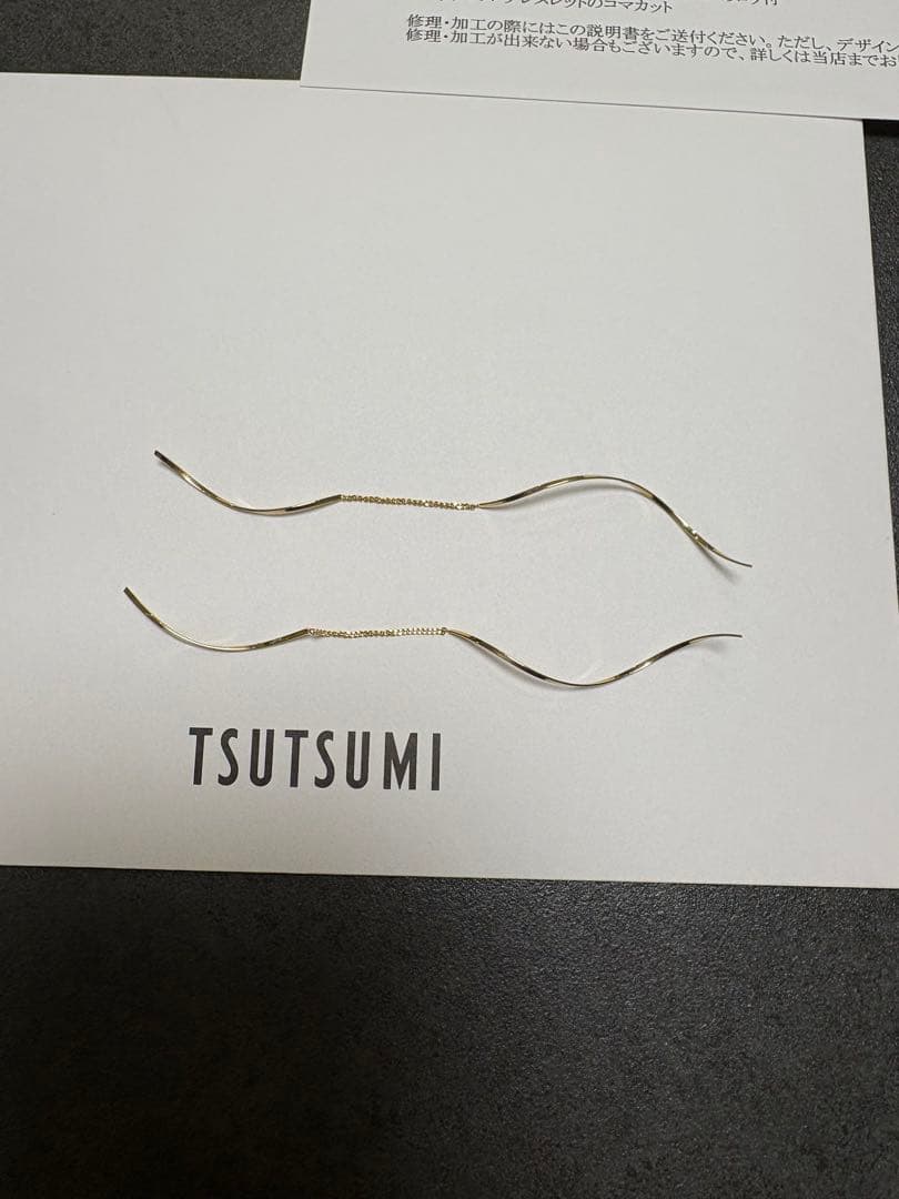 K18YGピアス イエローゴールド