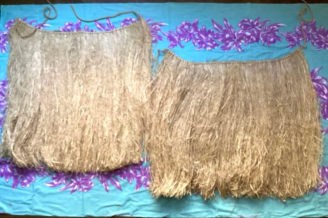 ※値下げ※【美品】モレ•ラフィア フラ/タヒチアンダンス　2枚セット