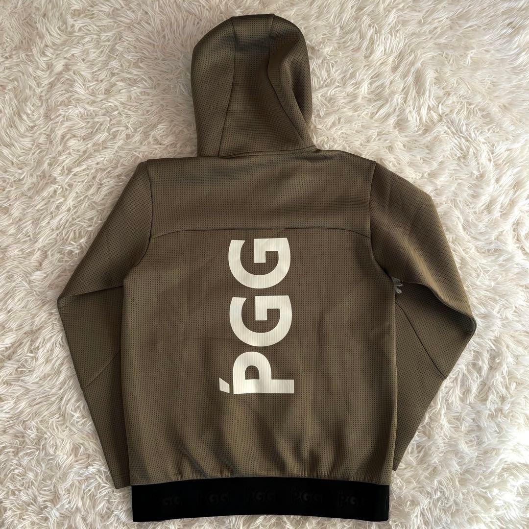 最高級 PGG セットアップ カーキ 茶色 ゴルフウェア パーリーゲイツ