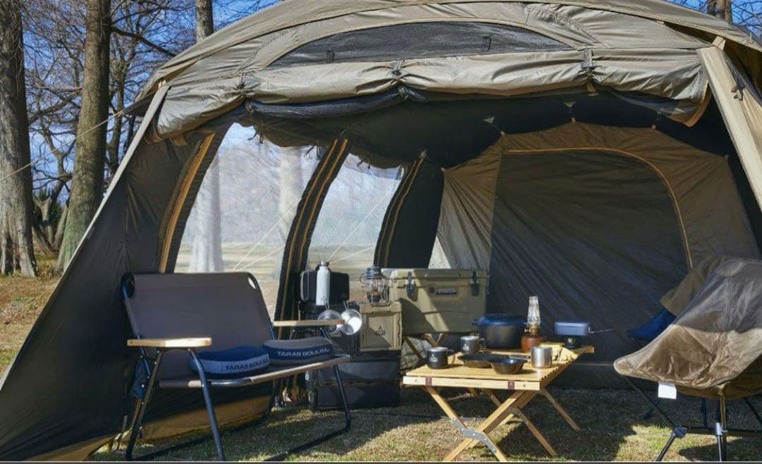 【3回使用】タラスブルバ グラムキャタピラー2ルームシェルター