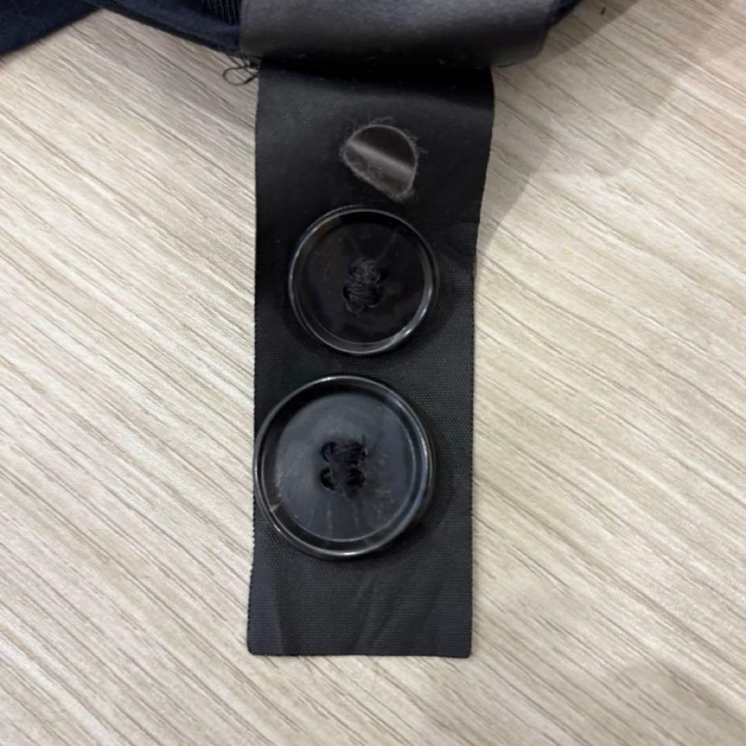 【極美品】COS トレンチコート ネイビー 34 ウールジャージー ストレッチ