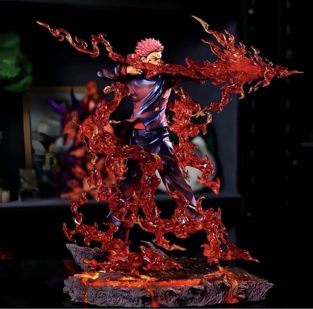 呪術廻戦 虎杖 宿儺 フーガ フィギュア 30cm - メルカリ