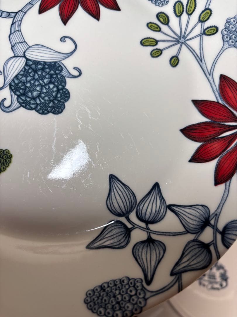 廃盤品　アラビア　四季　プレート　4枚セット 25.5cm バラ売り不可