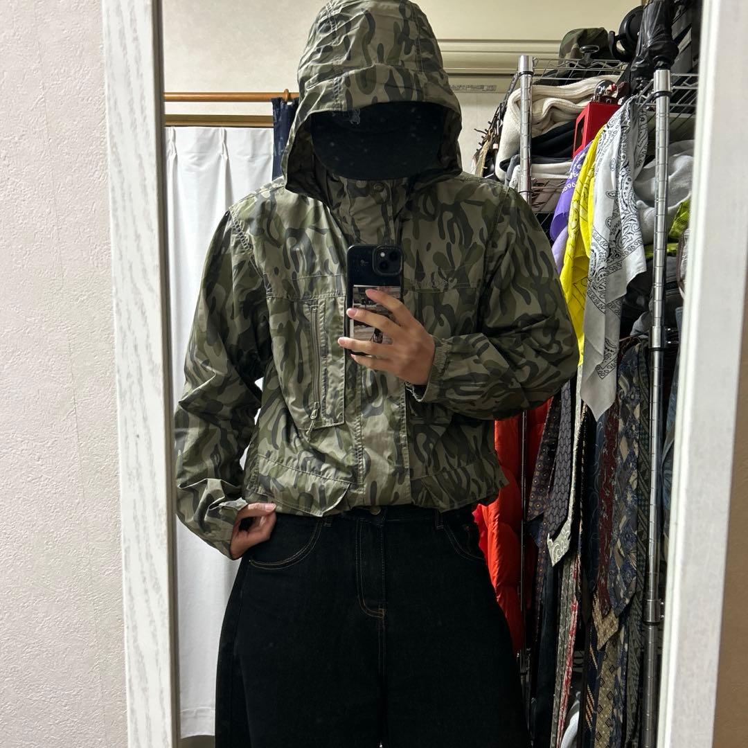 Columbia 00sナイロンジャケット コロンビア カモフラ ジャケット