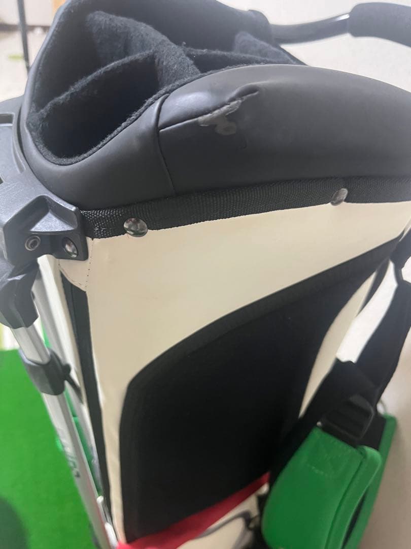 BALDO バルド　トリコロールカラー　スタンドバッグ