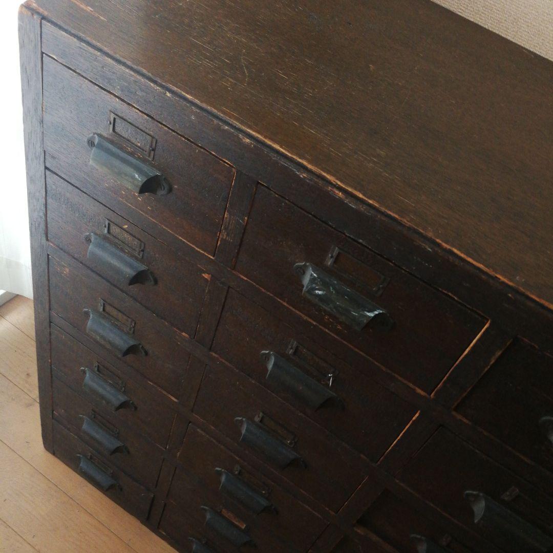 薬箪笥　レトロな年代物