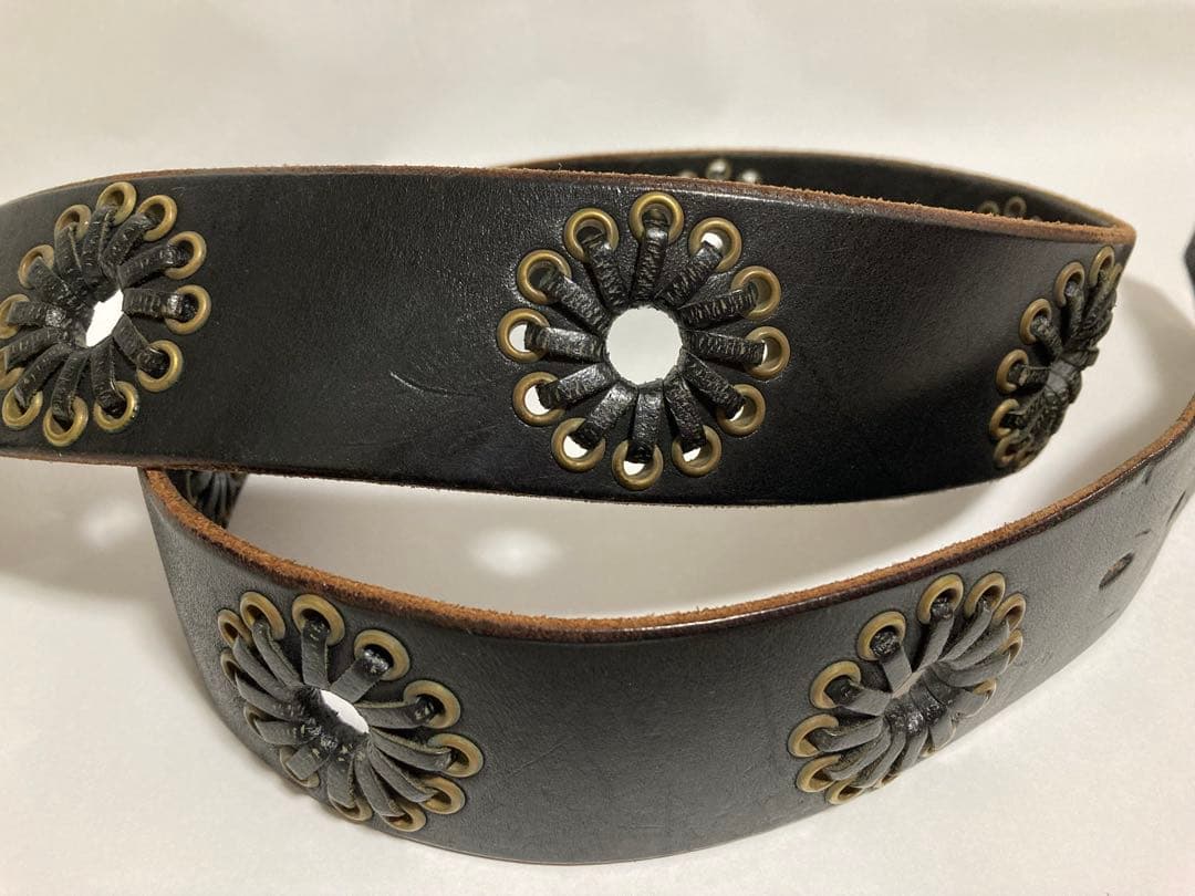 値下げ【レア】HTC レザーベルト 34 スタッズ