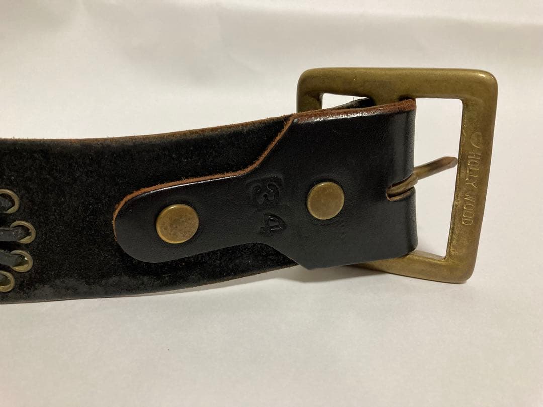 値下げ【レア】HTC レザーベルト 34 スタッズ